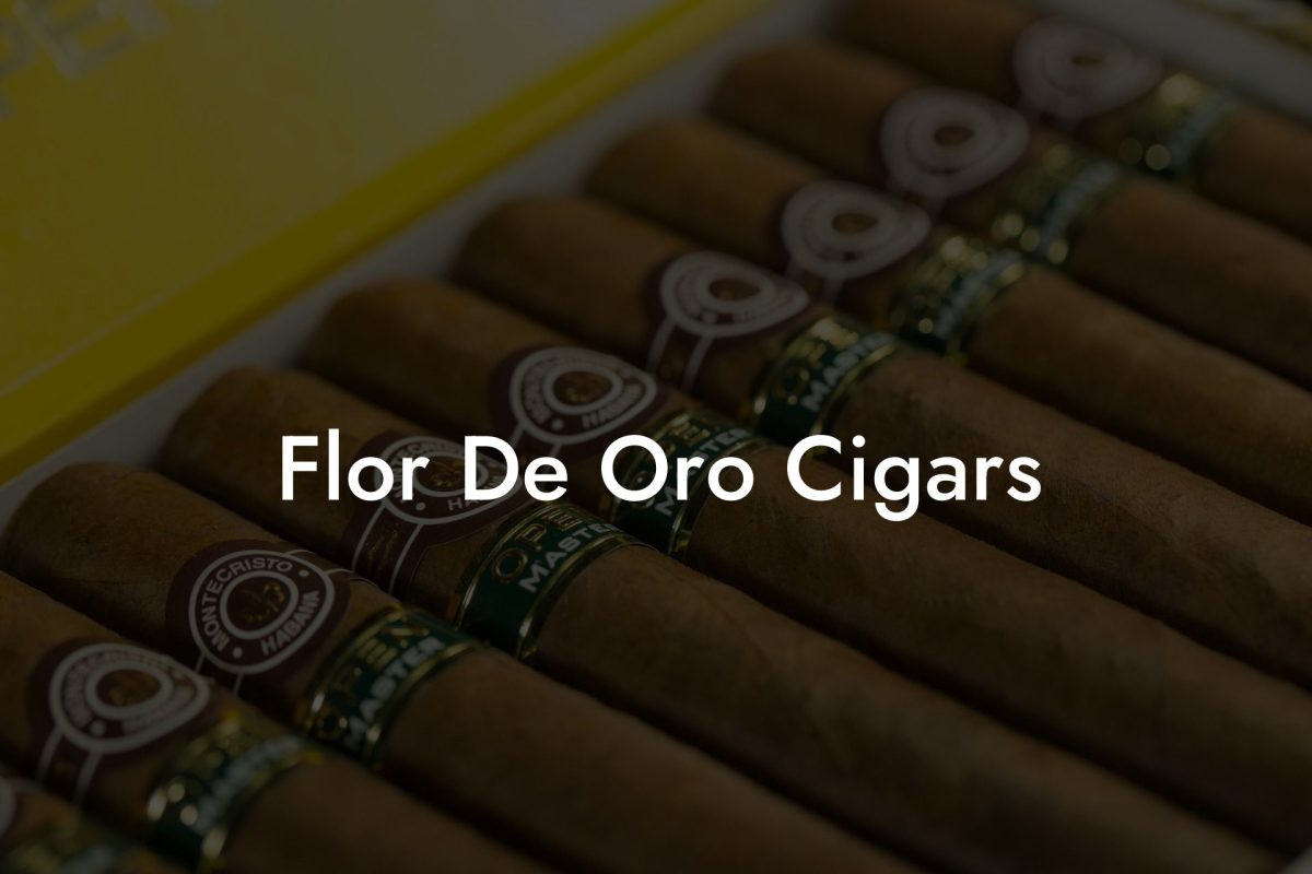 Flor De Oro Cigars