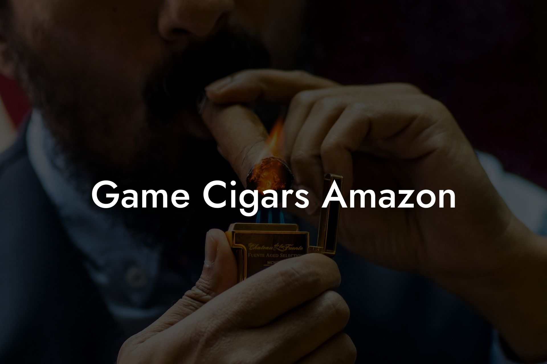 Game Cigars Amazon