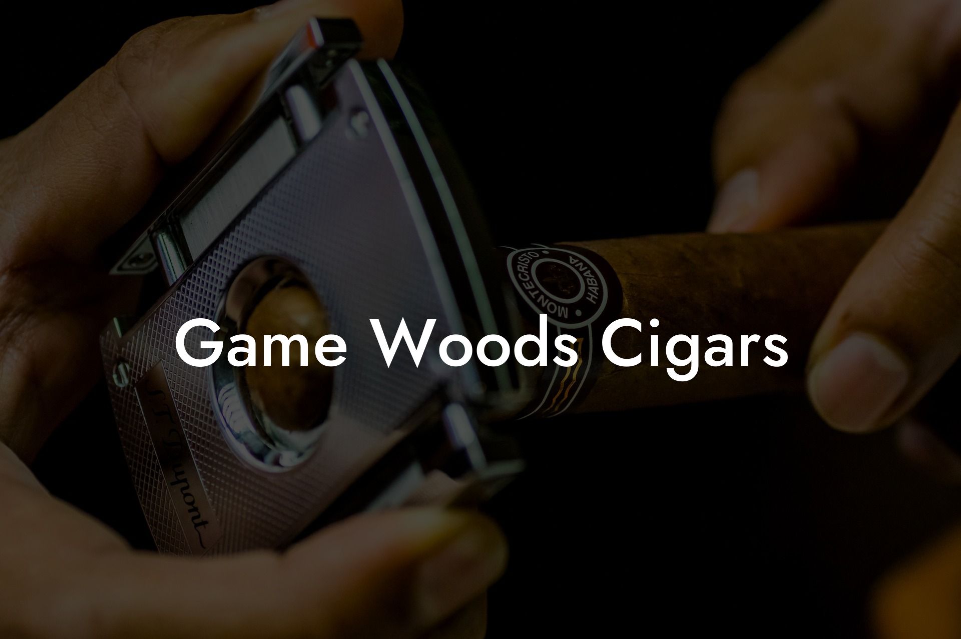 Game Woods Cigars