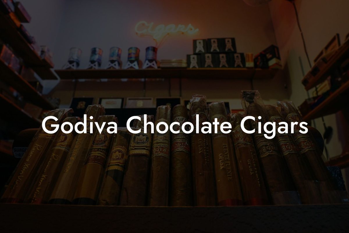 Godiva Chocolate Cigars