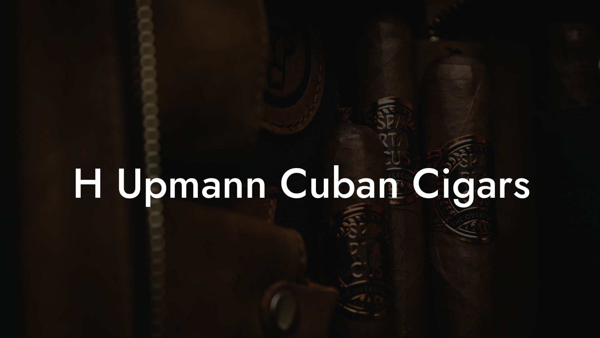 H Upmann Cuban Cigars