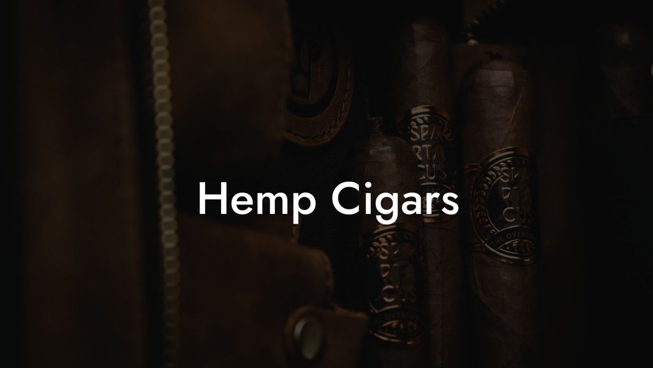 Hemp Cigars