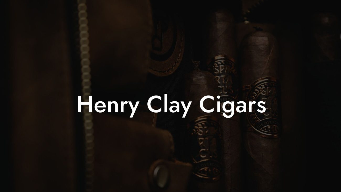 Henry Clay Cigars