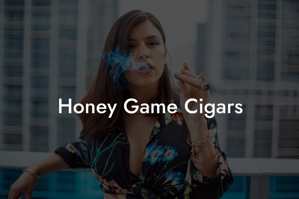 Honey Game Cigars