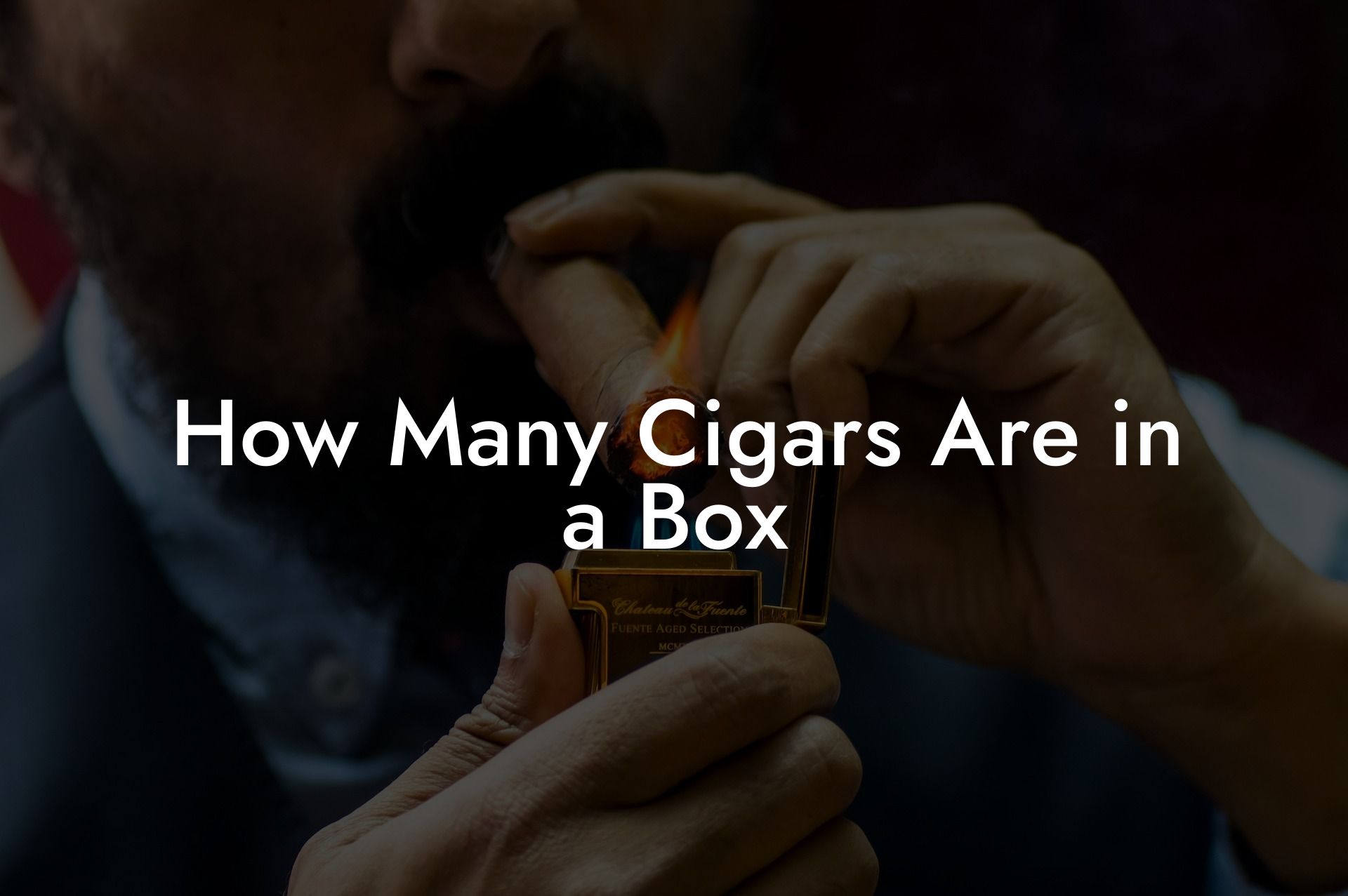 How Many Cigars Are in a Box