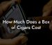 How Much Does a Box of Cigars Cost