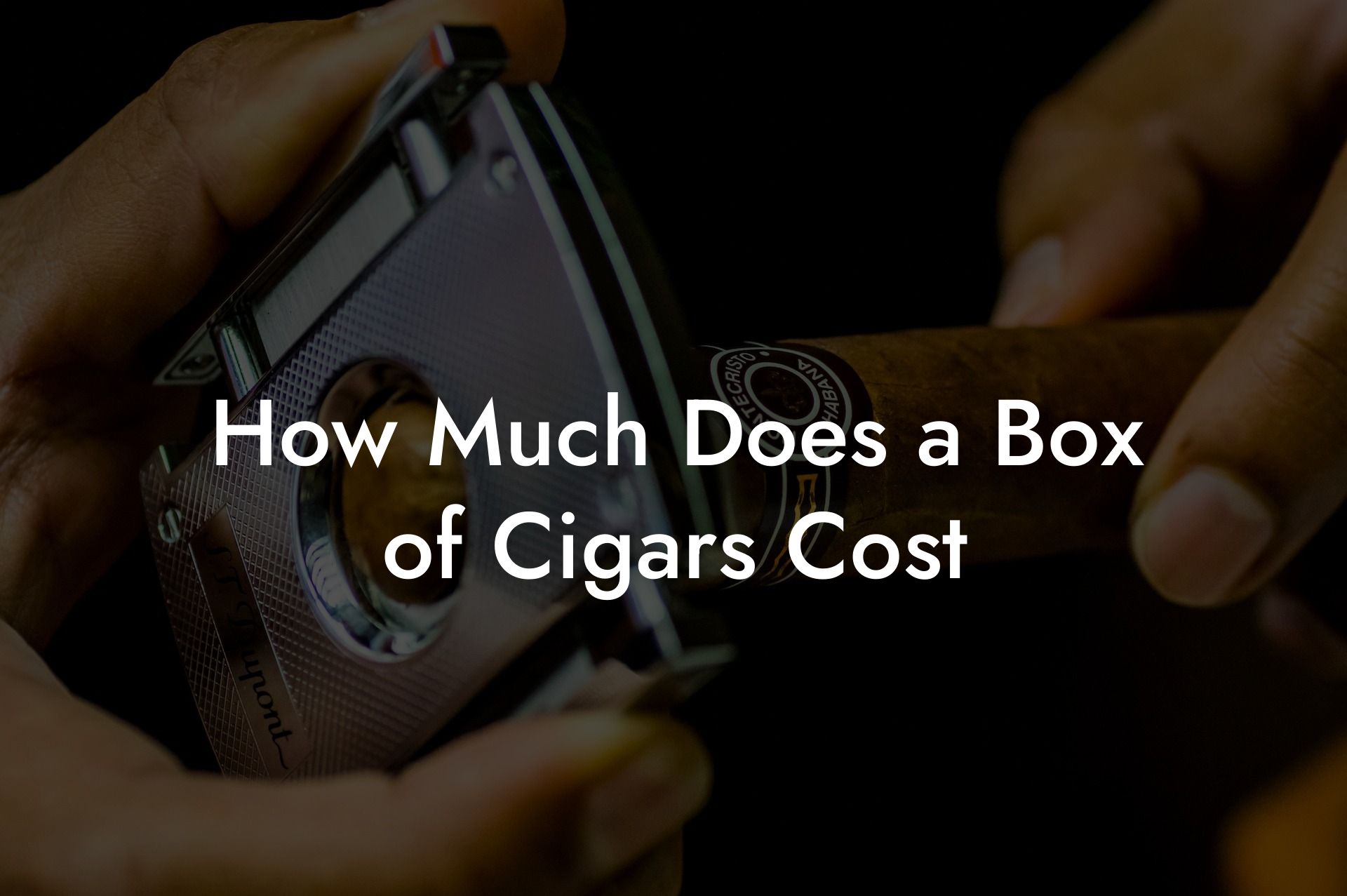 How Much Does a Box of Cigars Cost