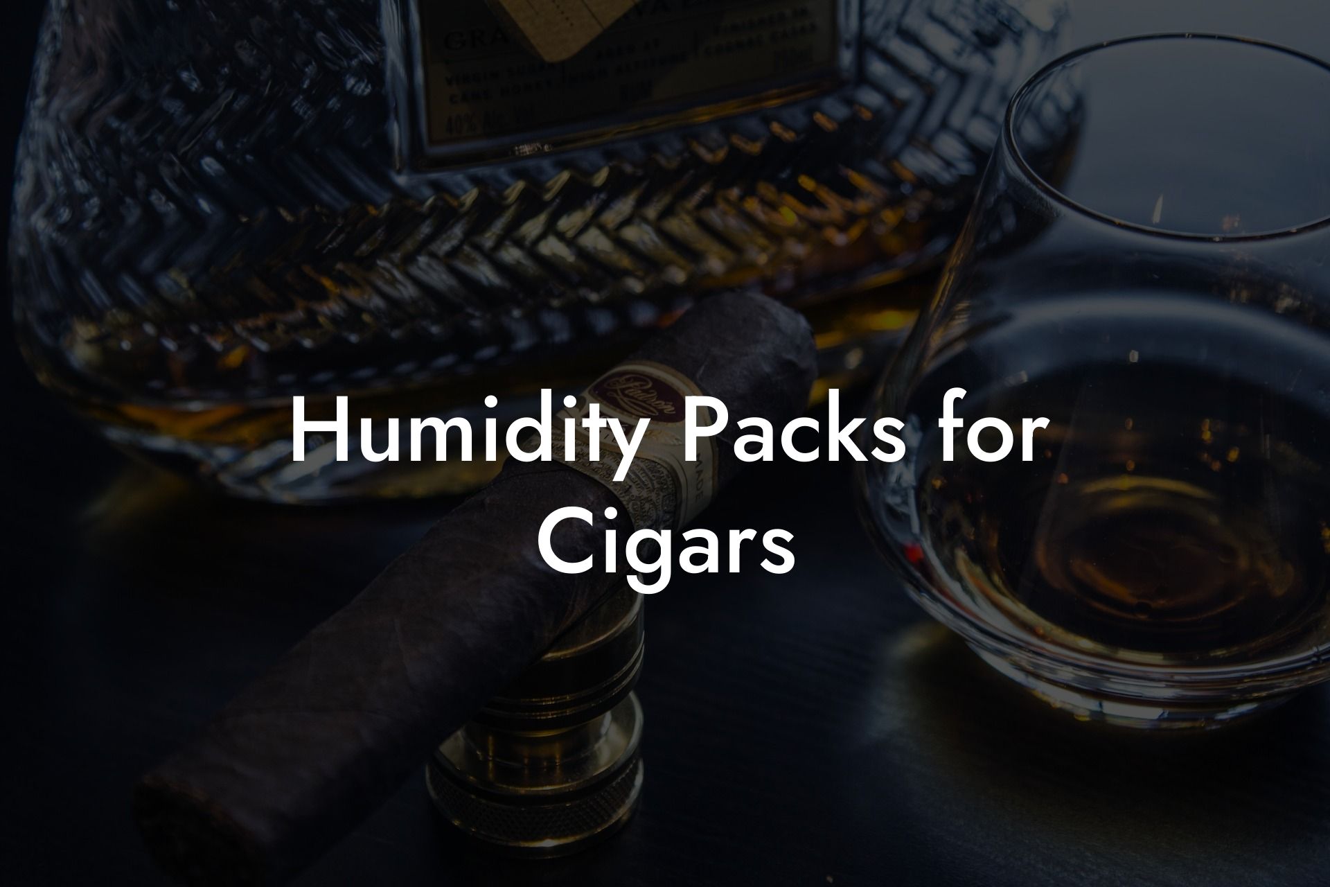 Humidity Packs for Cigars