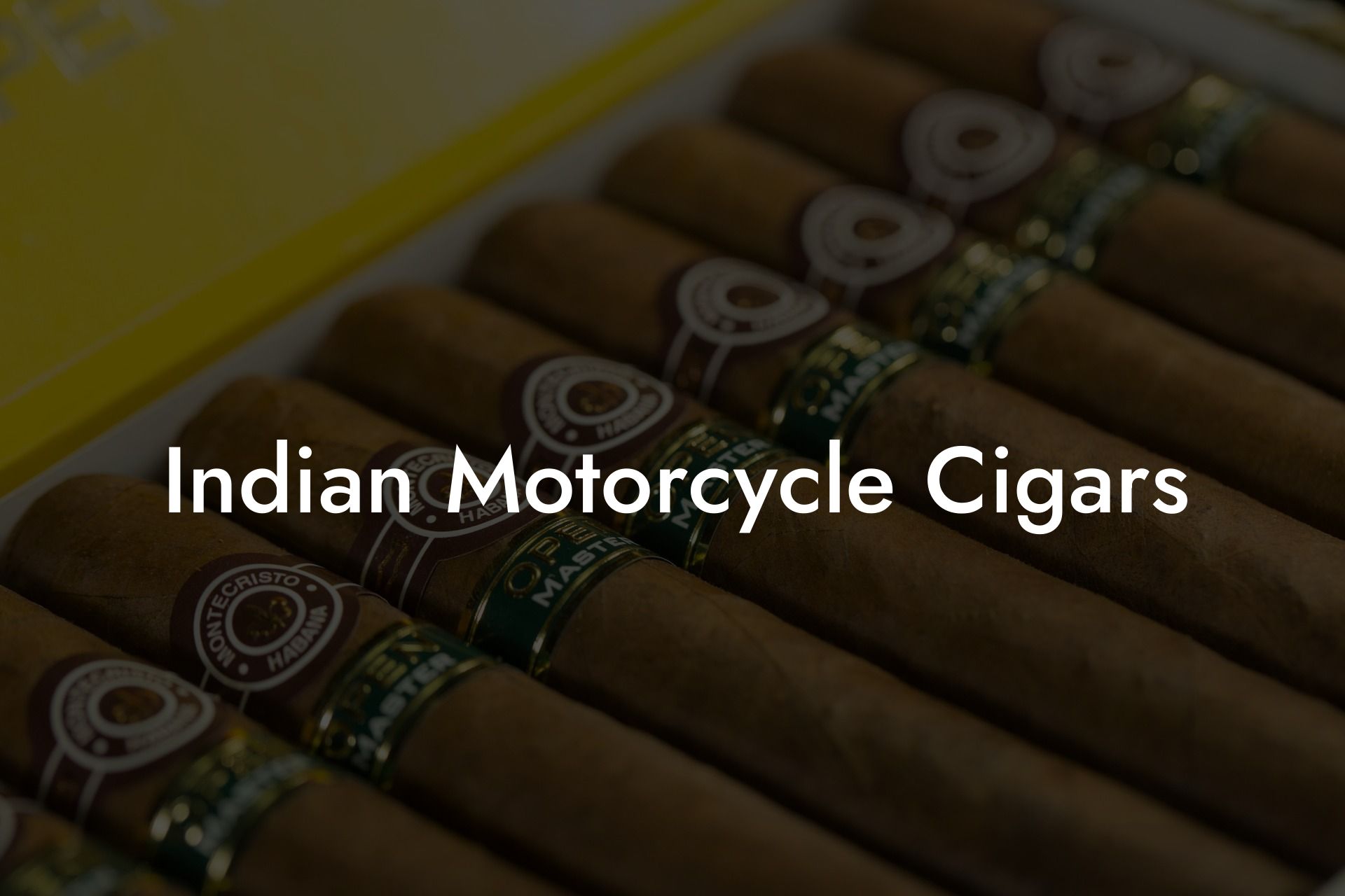 Indian Motorcycle Cigars