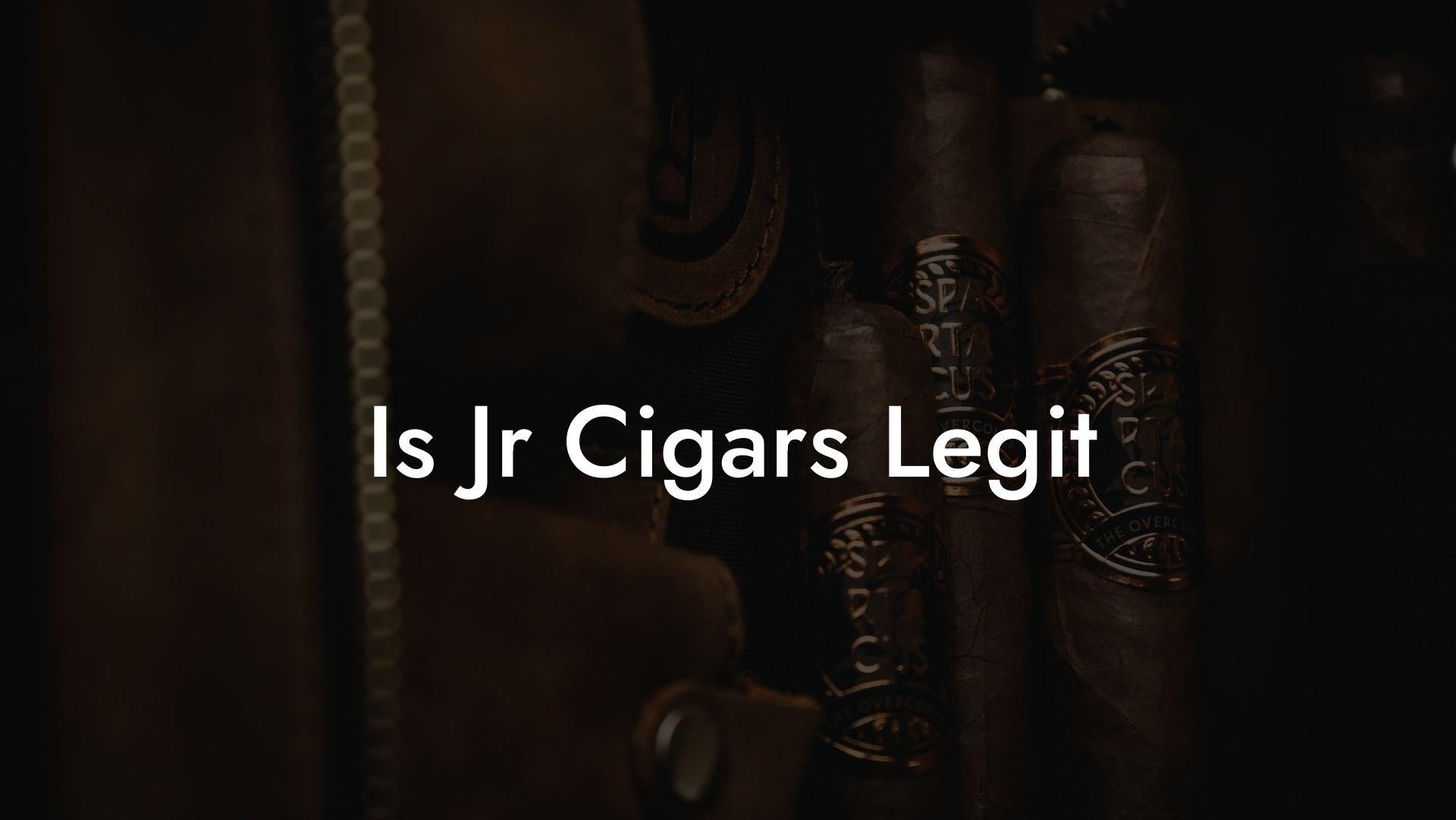 Is Jr Cigars Legit