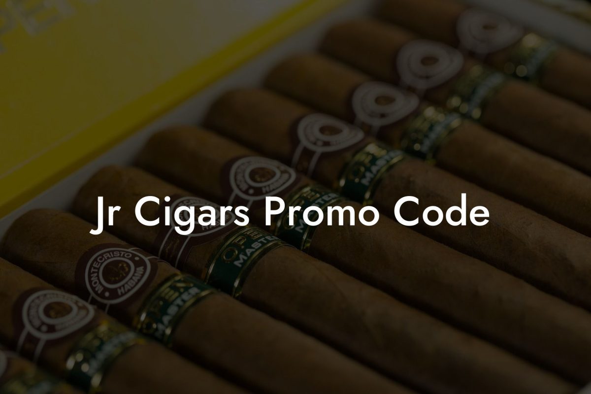 Jr Cigars Promo Code