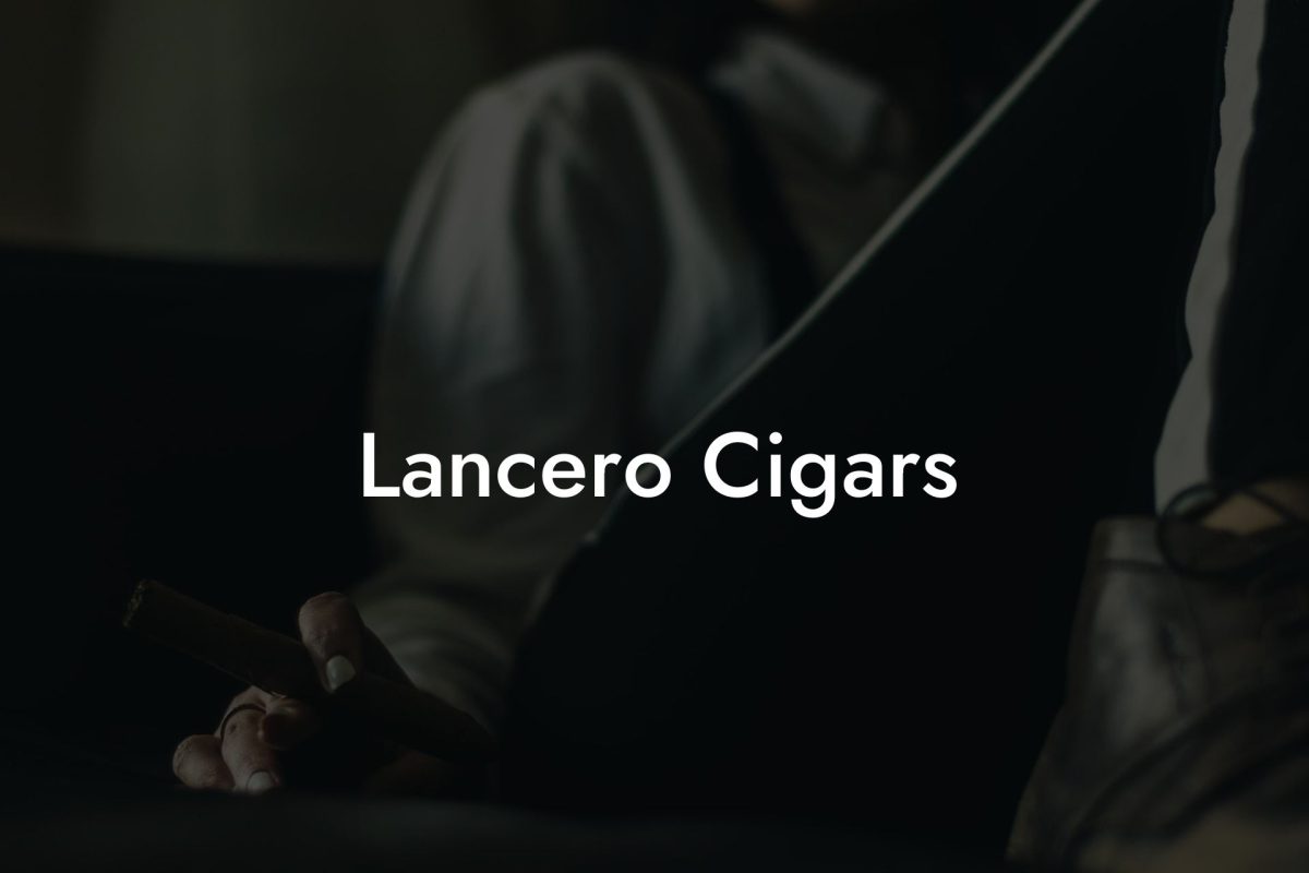 Lancero Cigars