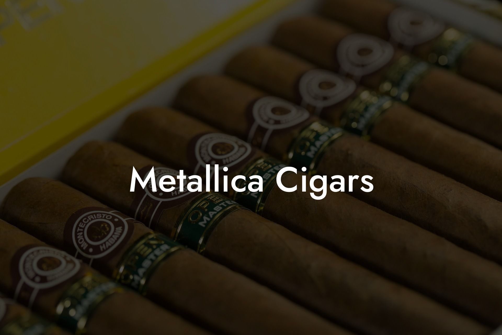 Metallica Cigars