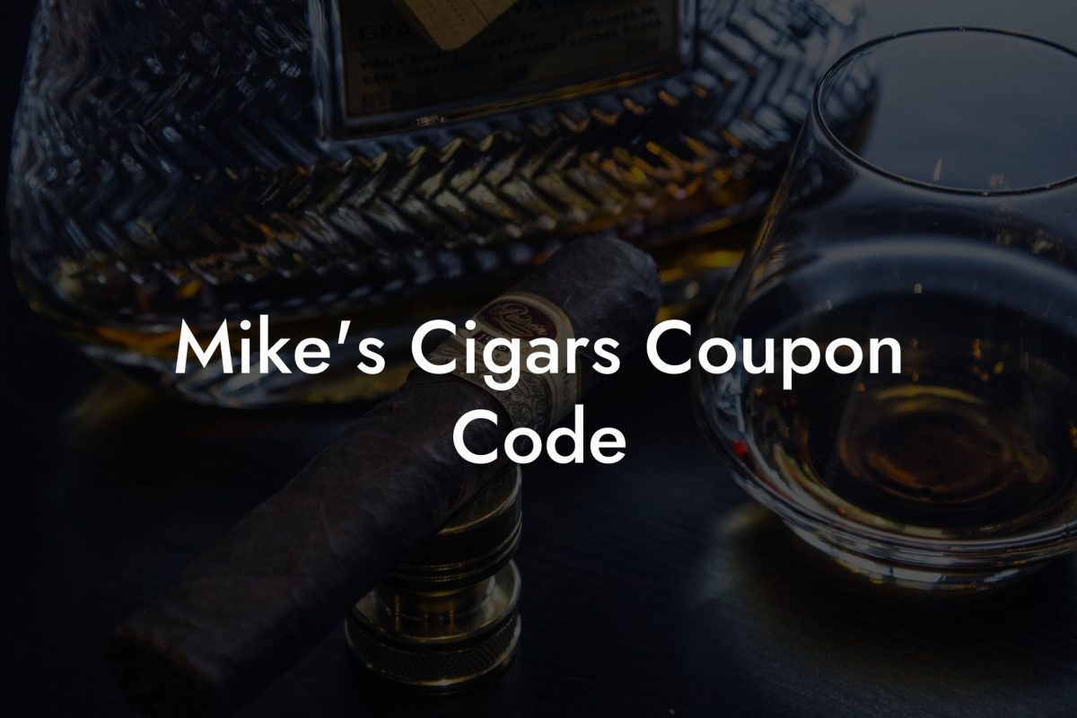 Mike's Cigars Coupon Code