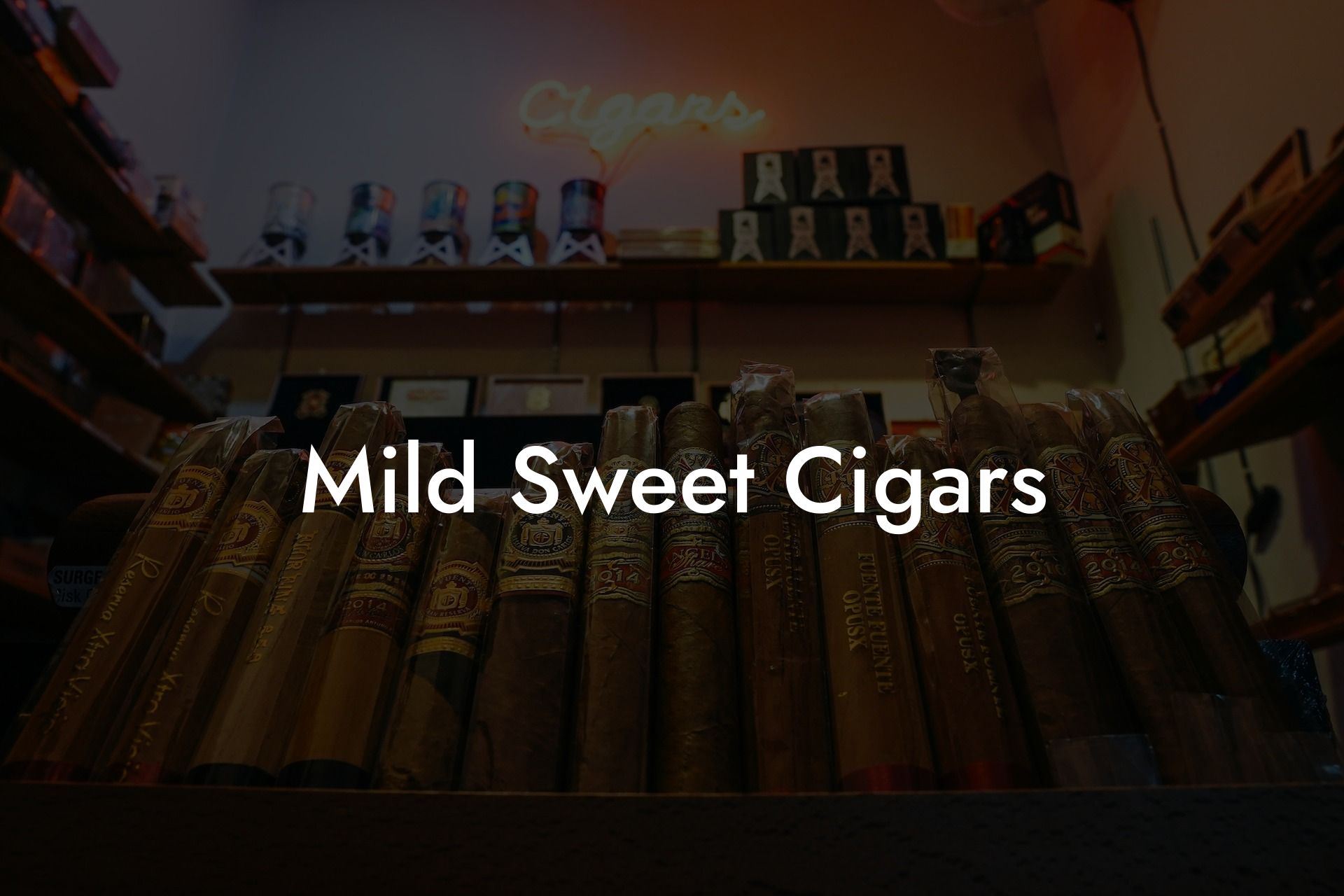 Mild Sweet Cigars