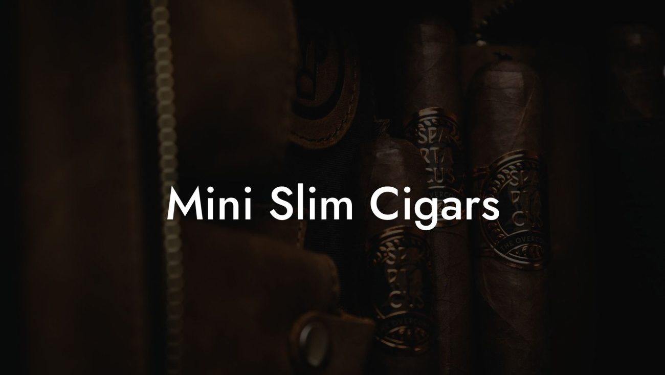 Mini Slim Cigars