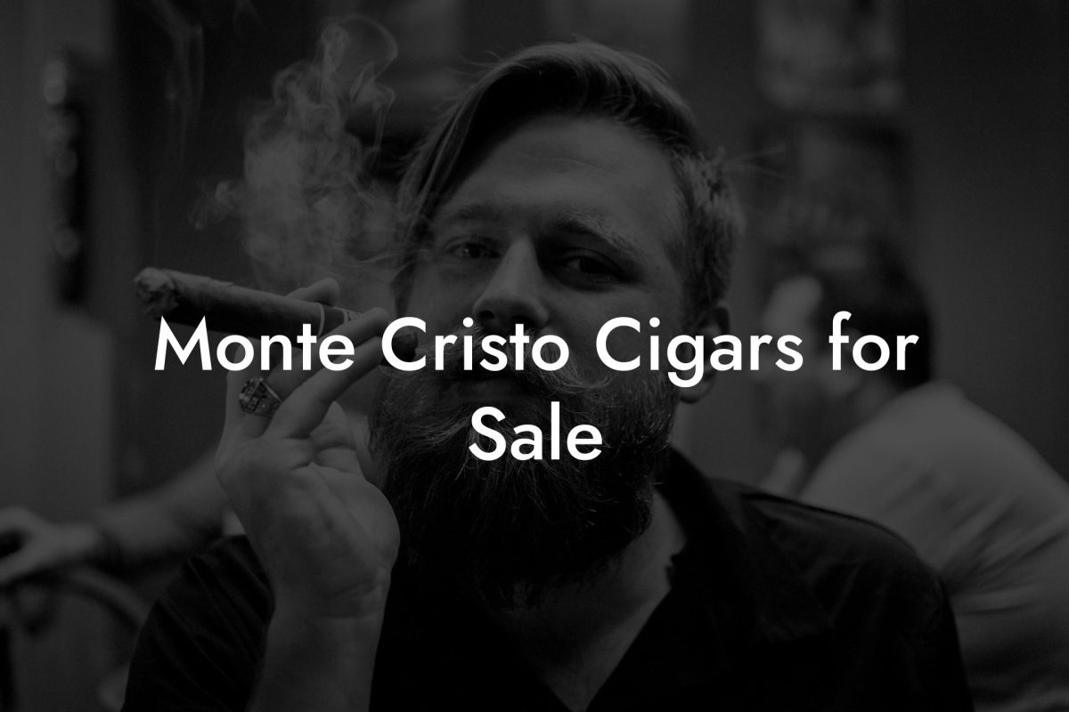 Monte Cristo Cigars for Sale