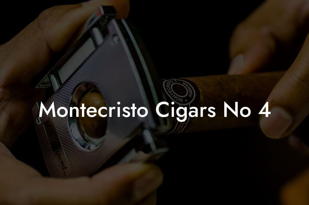 Montecristo Cigars No 4