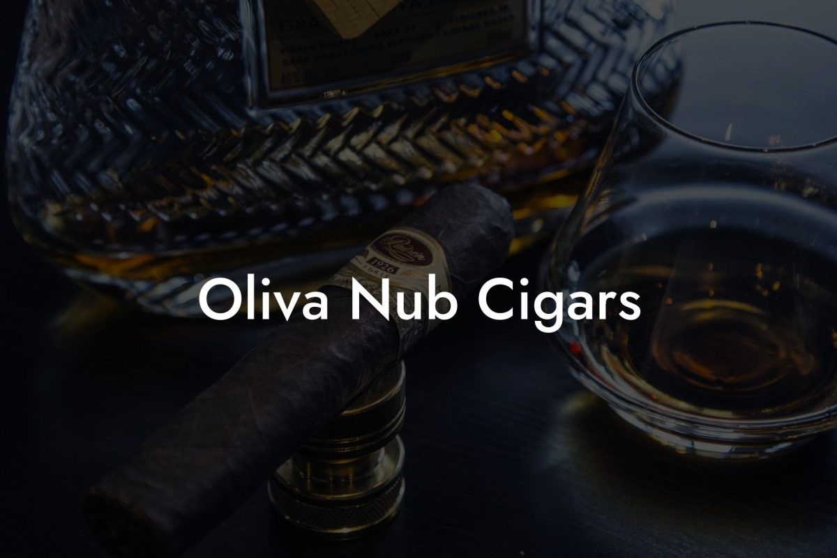 Oliva Nub Cigars