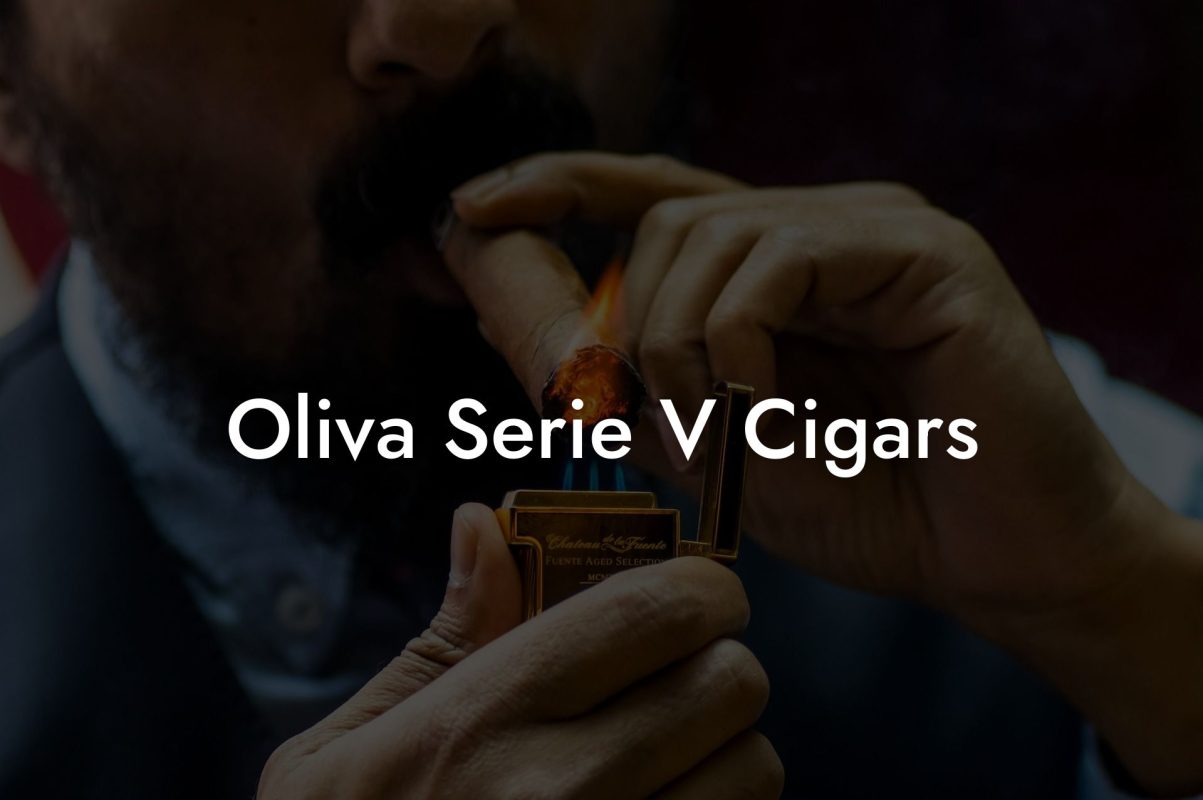 Oliva Serie V Cigars