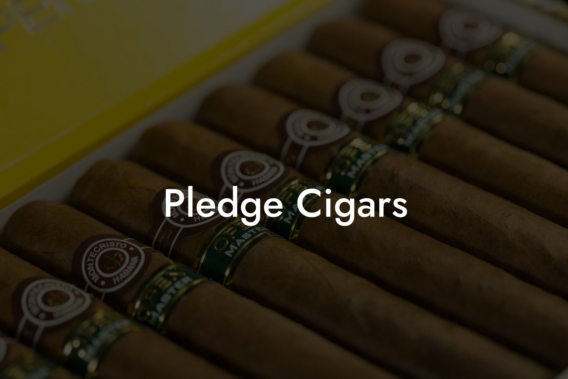 Pledge Cigars