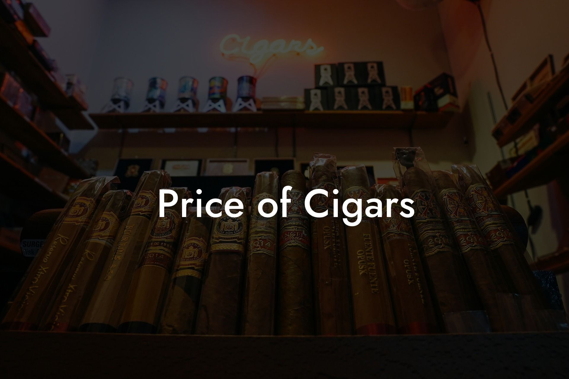 Price of Cigars