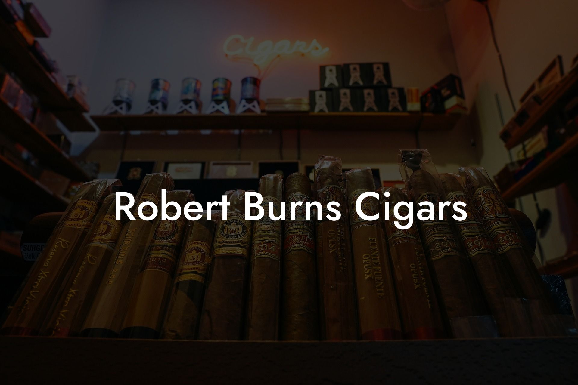 Robert Burns Cigars