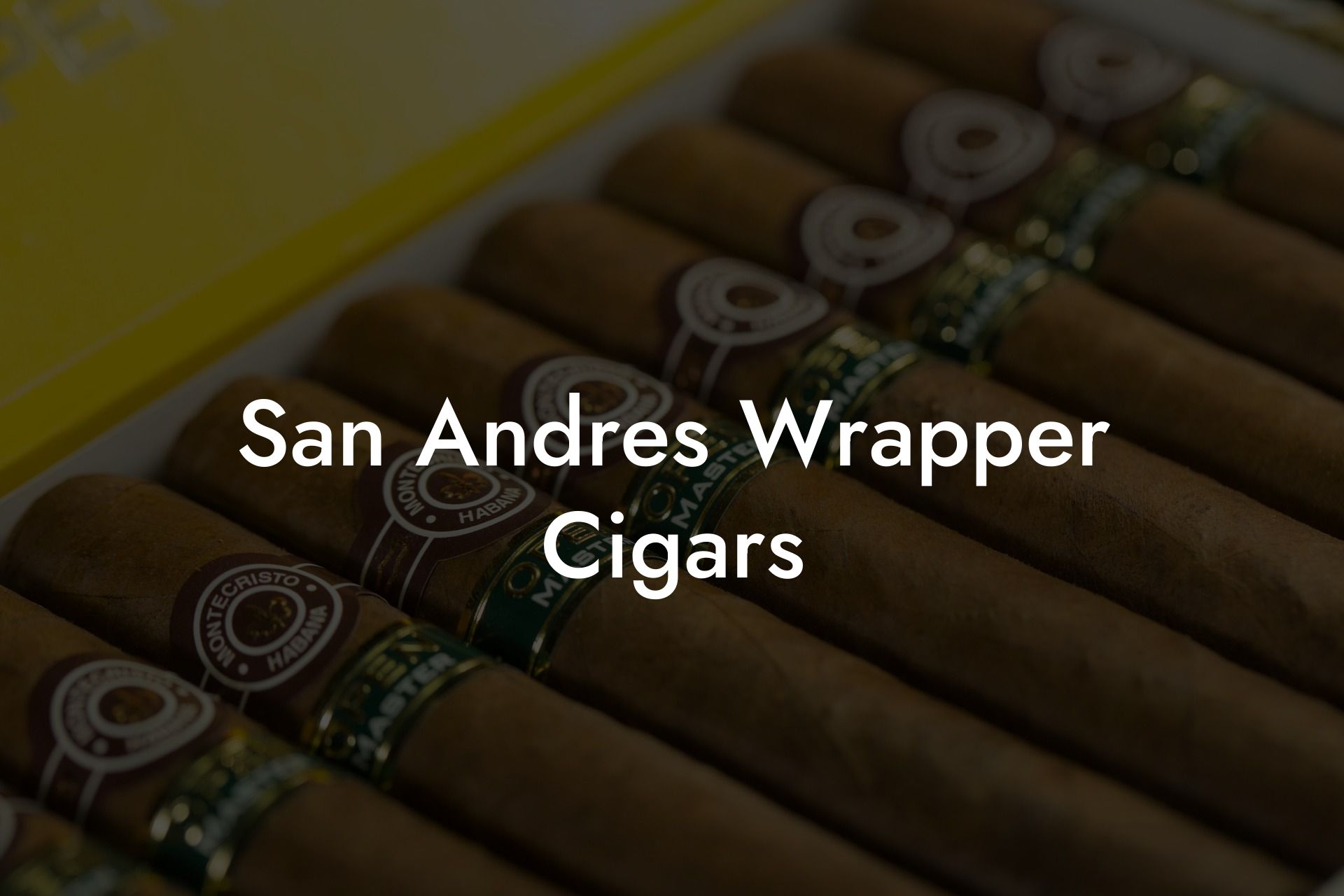 San Andres Wrapper Cigars