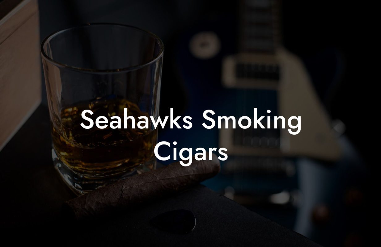 Seahawks Smoking Cigars