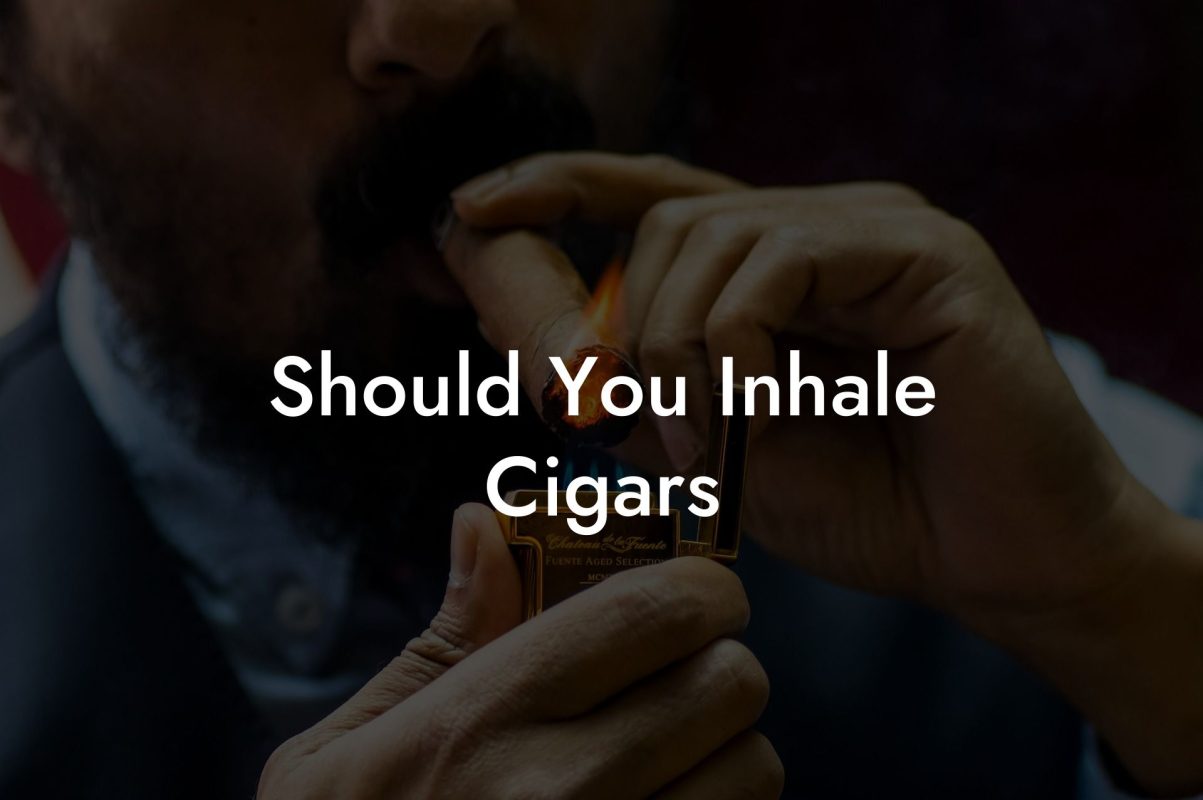 Should You Inhale Cigars