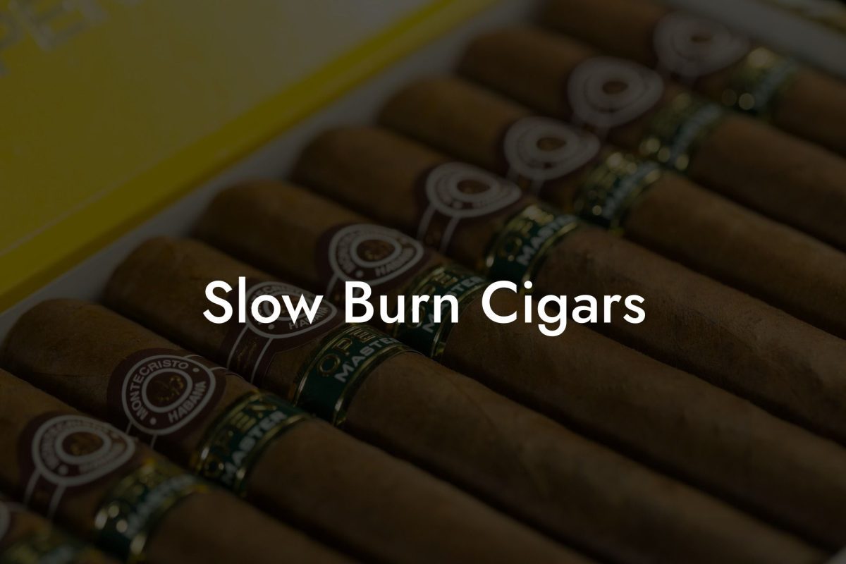 Slow Burn Cigars