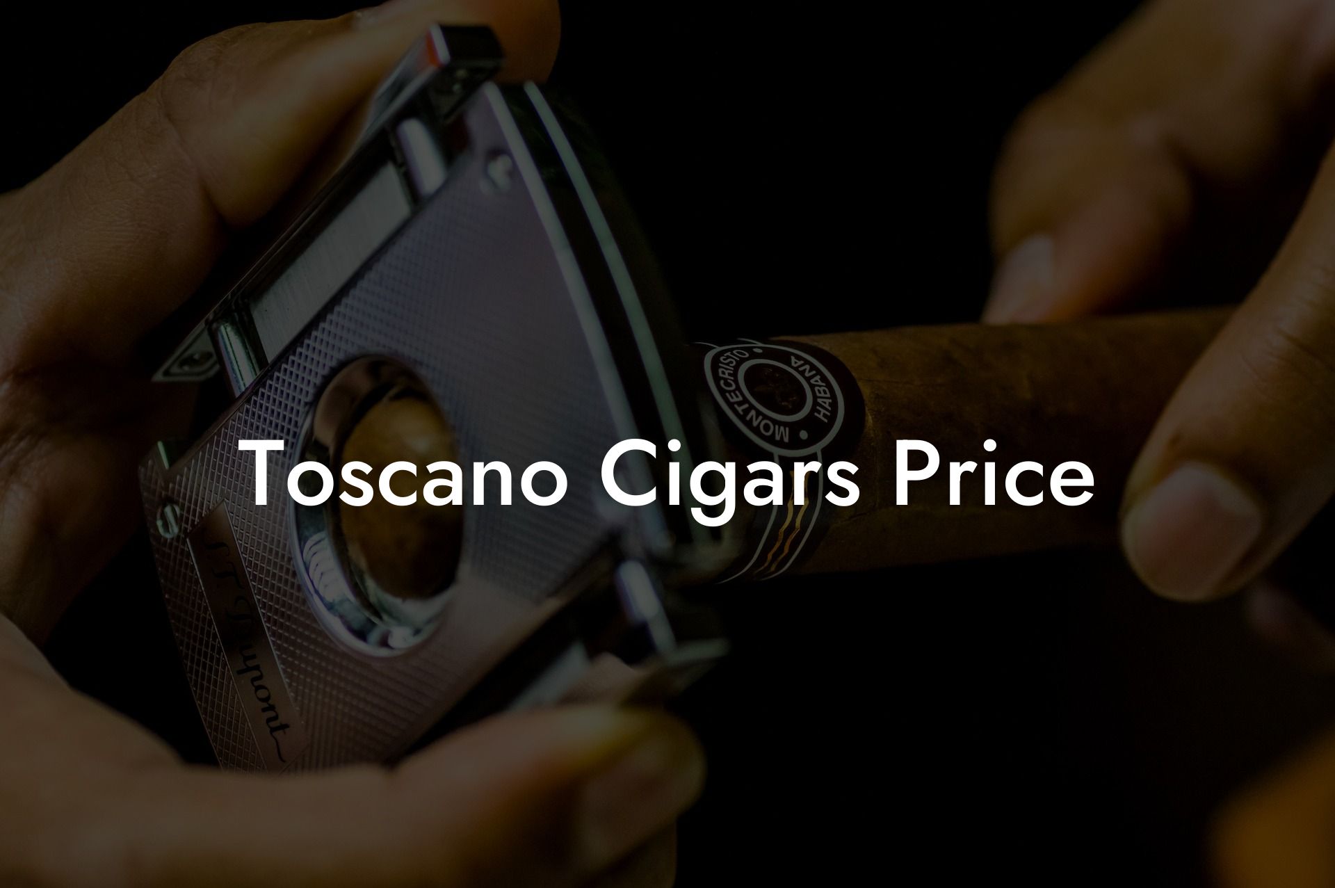 Toscano Cigars Price