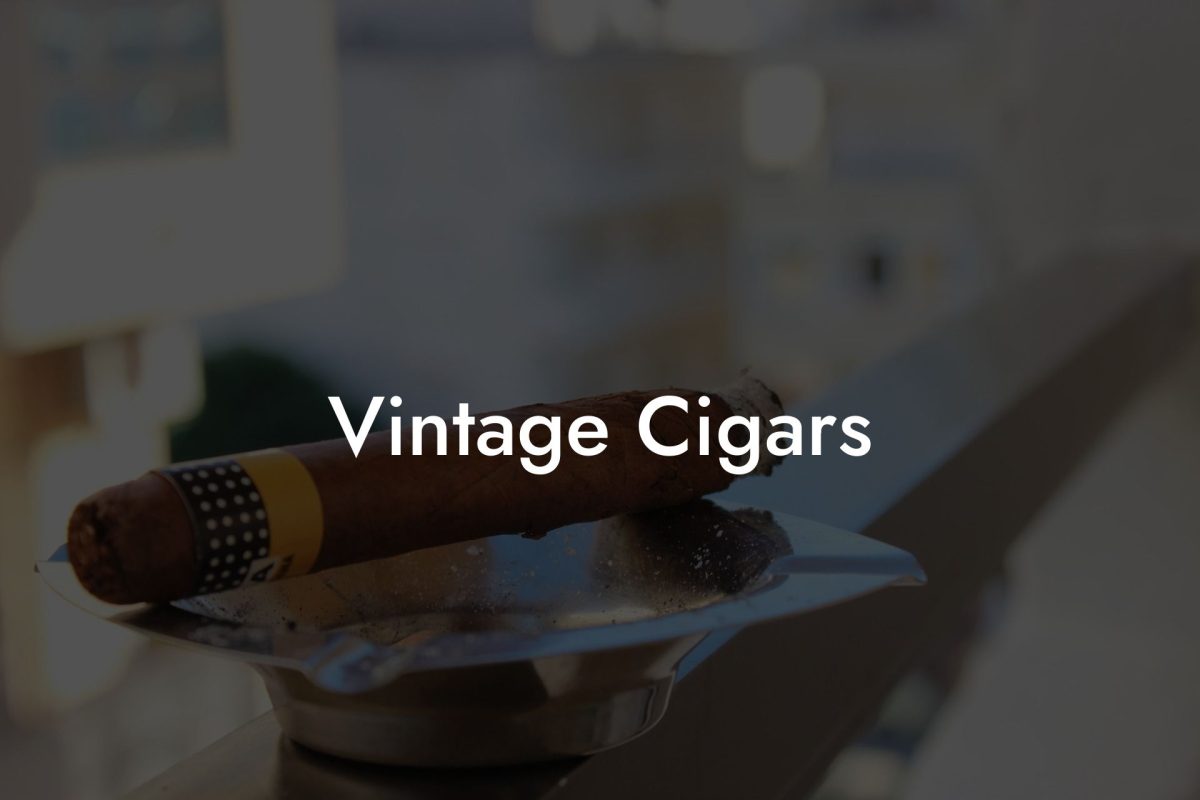 Vintage Cigars