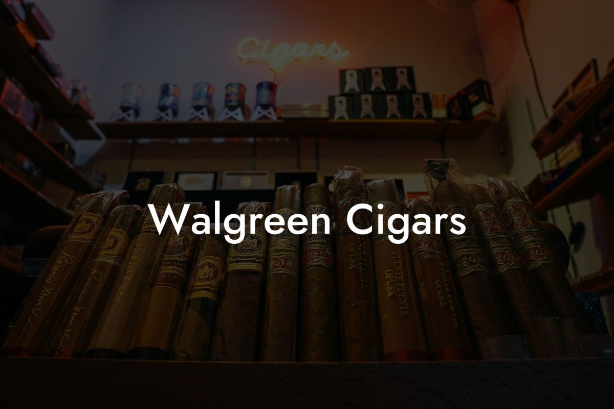 Walgreen Cigars