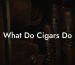 What Do Cigars Do