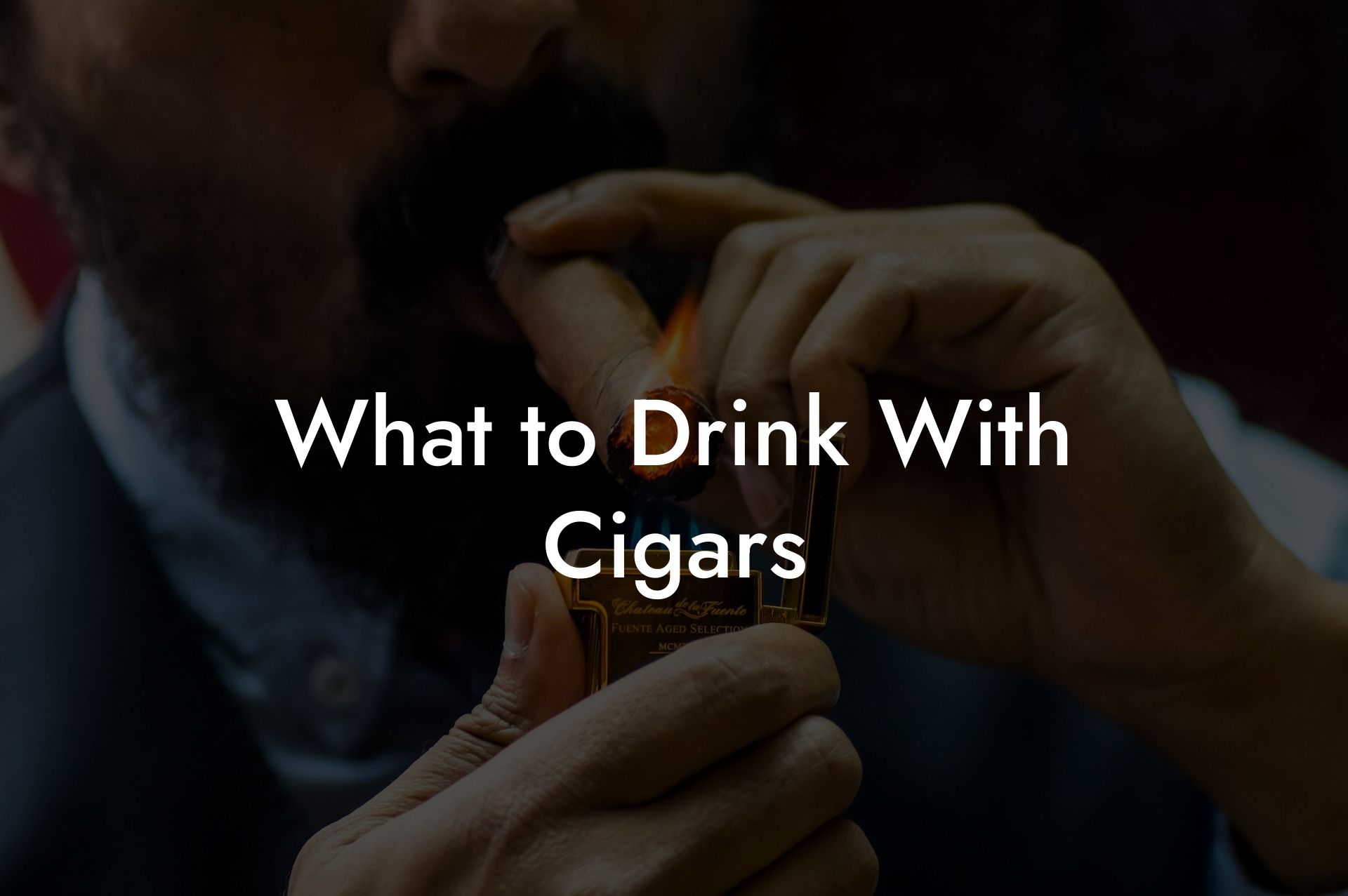 What to Drink With Cigars