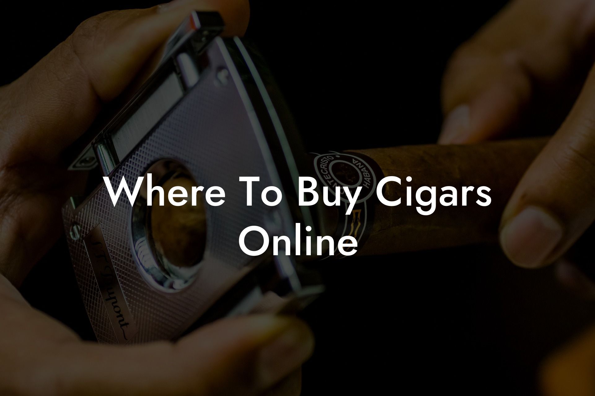 Where To Buy Cigars Online