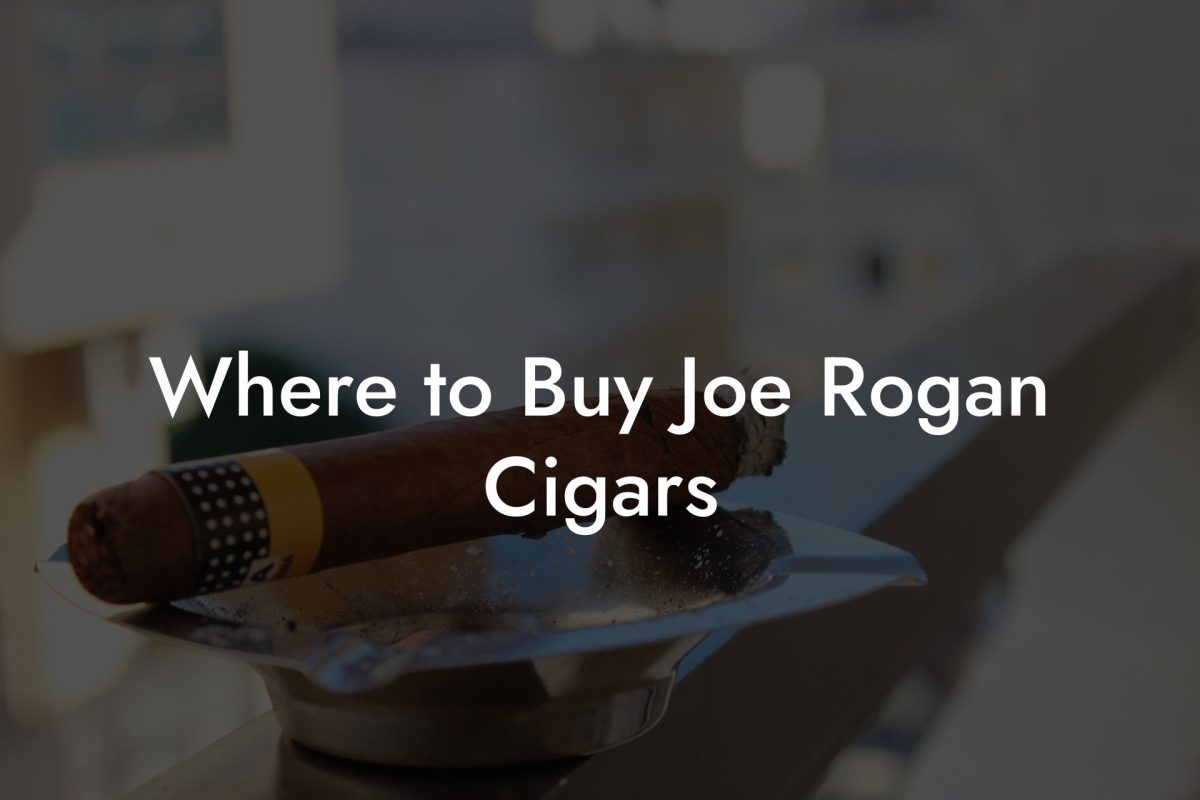 Where to Buy Joe Rogan Cigars